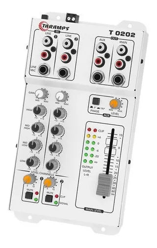 Mesa De Som Automotivo Equalizador Taramps T0202 2 Entradas Mesa De Som Automotivo Equalizador Taramps T0202 2 Entradas